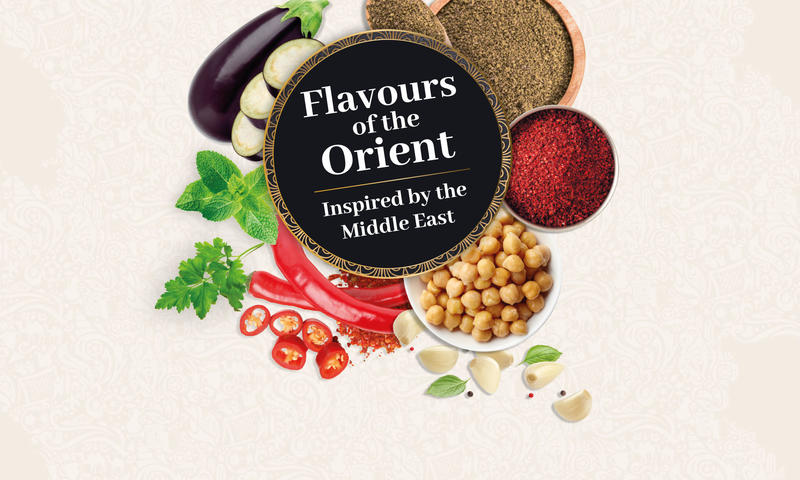 Orient meets snack: new seasonings